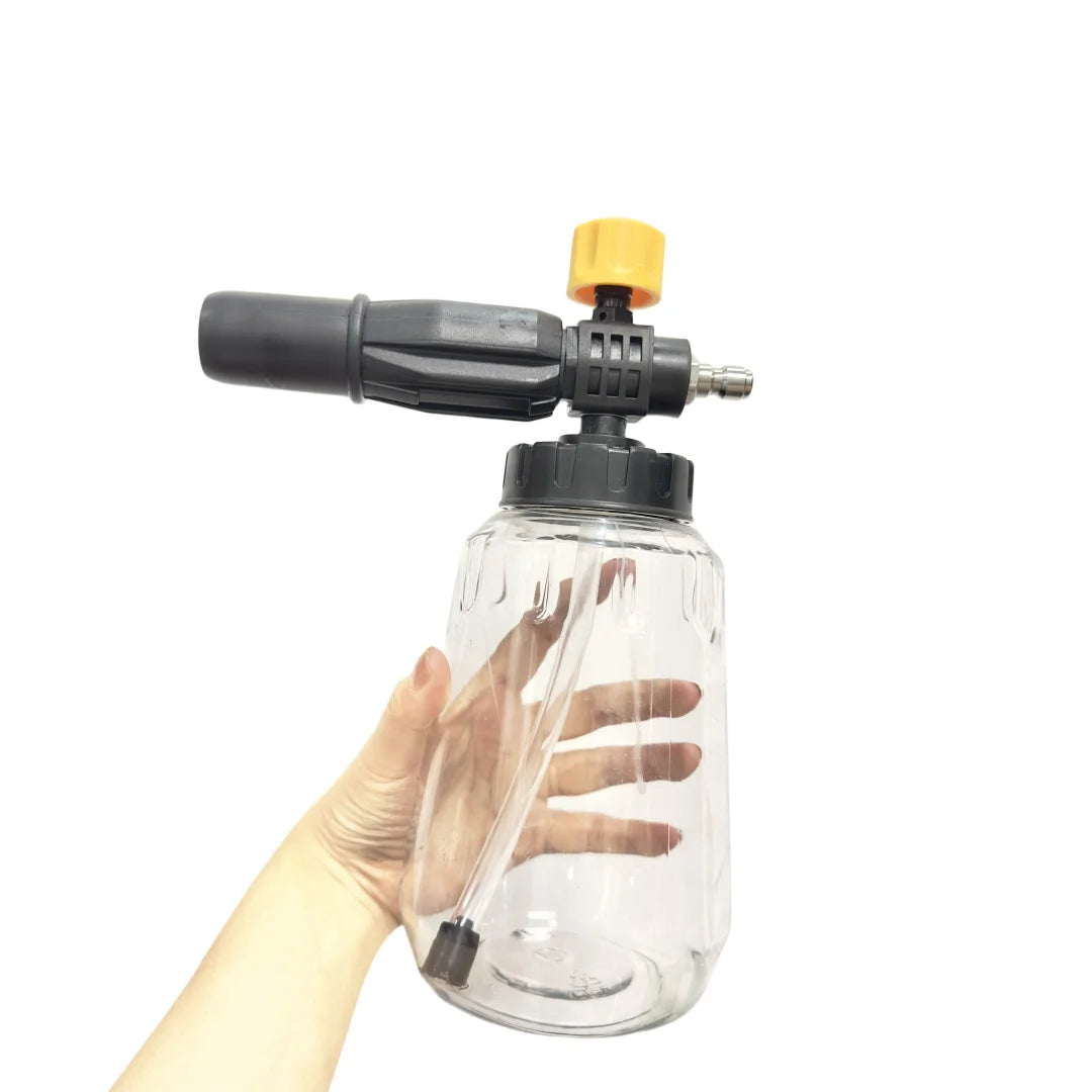 Thick Handle Foam Cannon with 1000ML Bottle