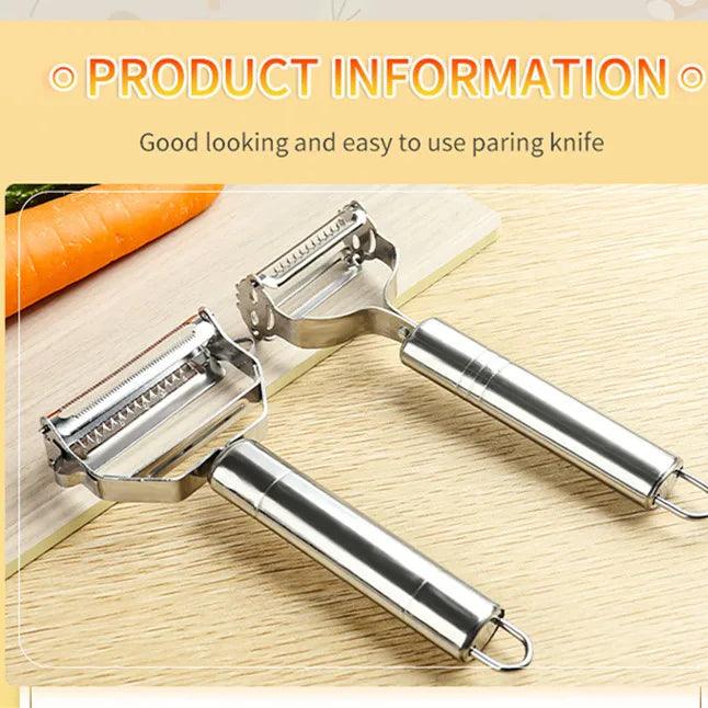 Multifunctional Kitchen Peeler – Slice and Shred with Ease! - Alyando