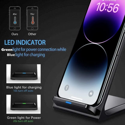 30W Wireless Charger Stand Pad