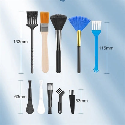 10 Pcs PC Laptop Keyboard Cleaning Brush Kit