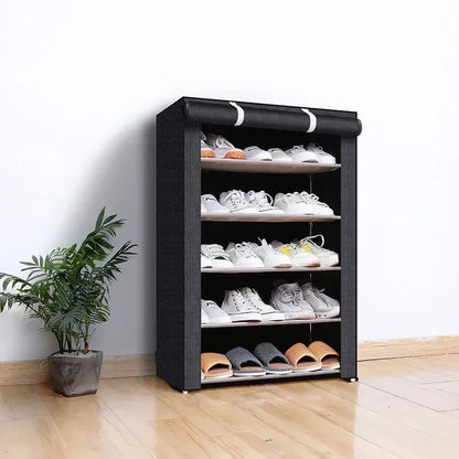 Dustproof Multilayer Shoe Storage Cabinet