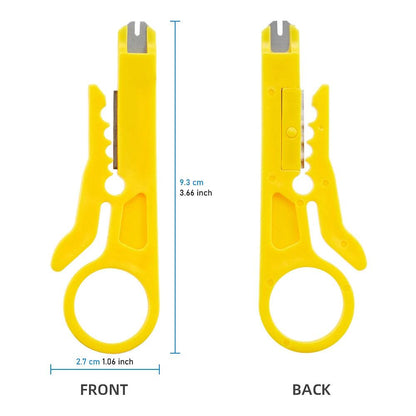 Multi-Function Cable Stripping & Crimping Tool – Compact & Versatile! - Alyando