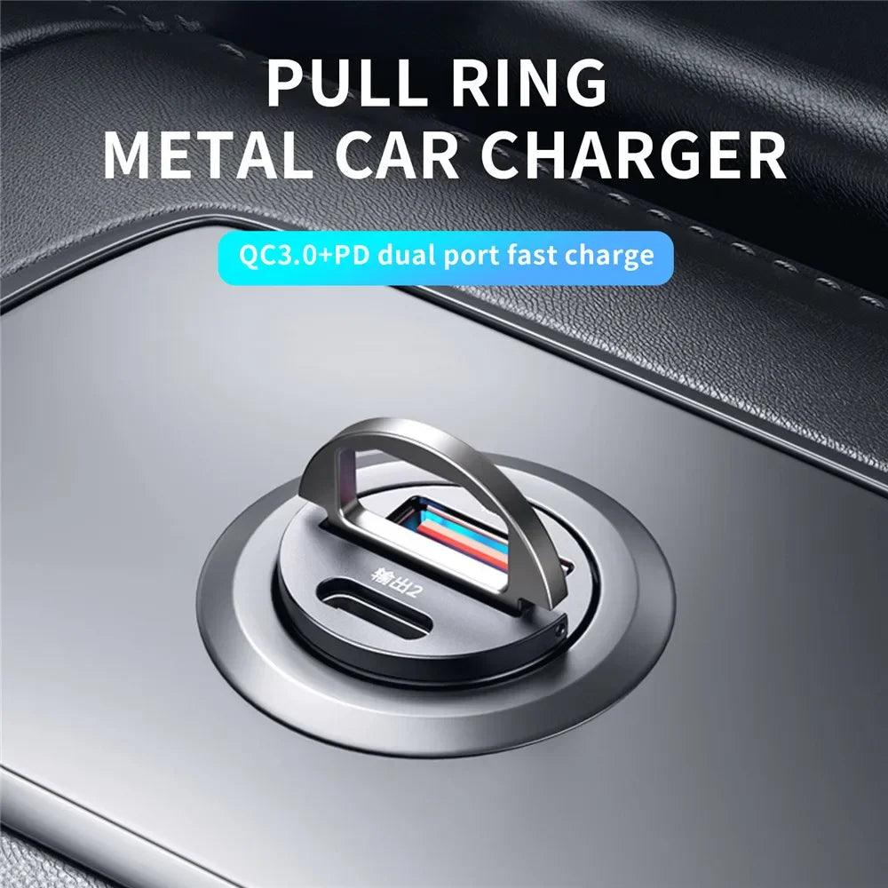 200W PD QC Fast Charging Car Charger – Power On the Go! - Alyando