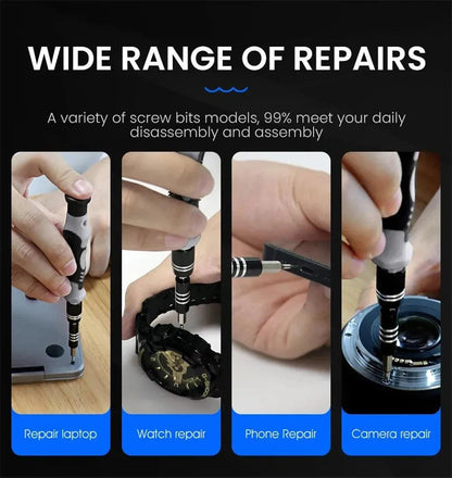 115-in-1 Precision Electronics Screwdriver Set – Professional Repair Kit! - Alyando