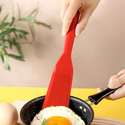 7-Color Silicone Frying Shovel – Non-Stick and Multi-Purpose! - Alyando