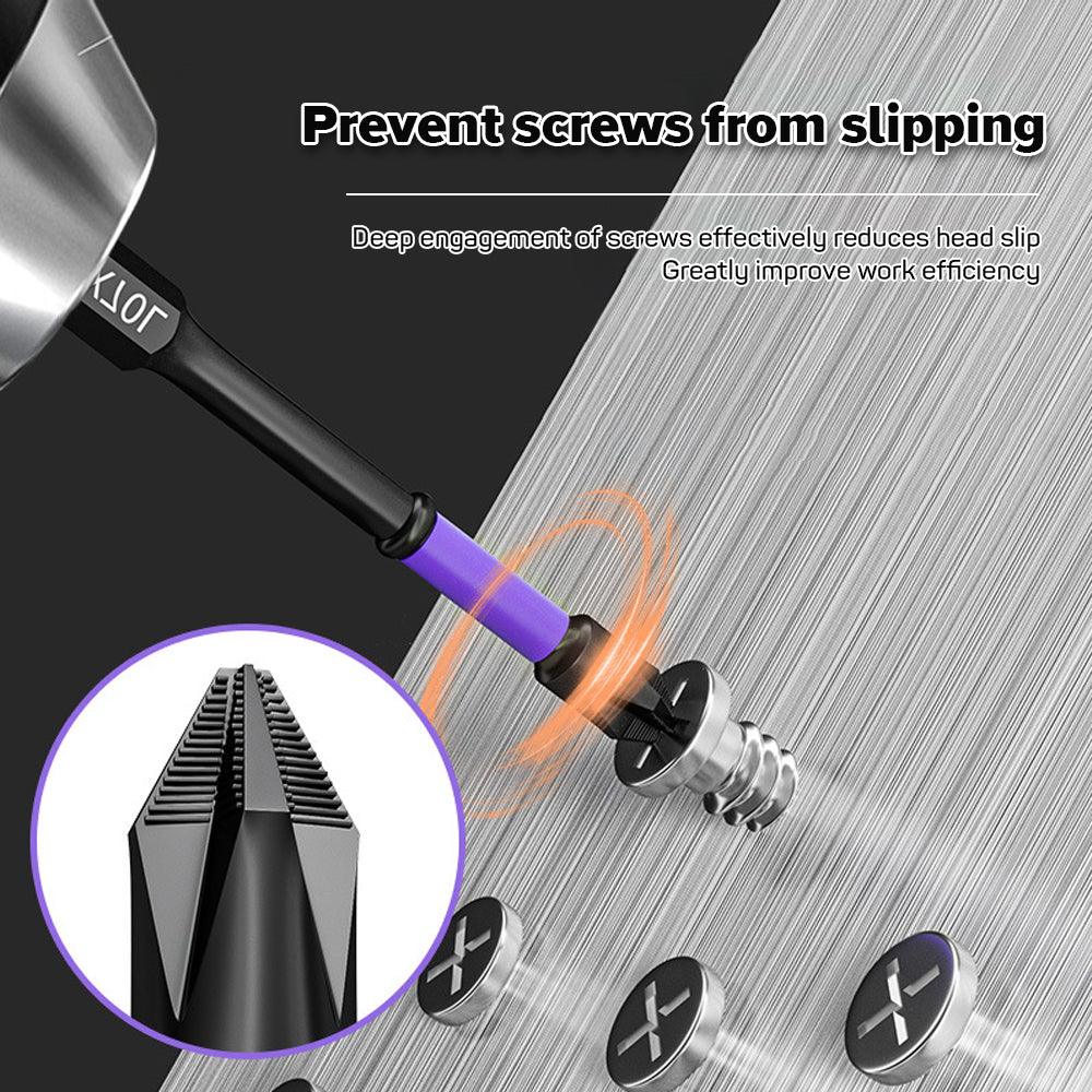 D1 Anti-Slip Shock-Proof Screwdriver Bits – Strong & Magnetic! - Alyando