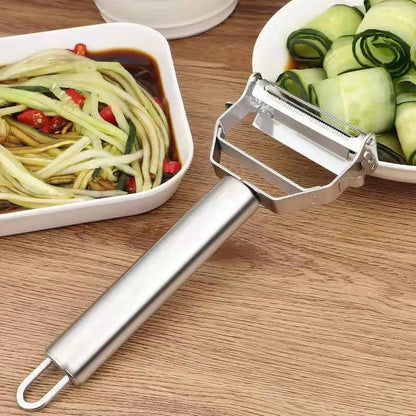 Multifunctional Kitchen Peeler – Slice and Shred with Ease! - Alyando