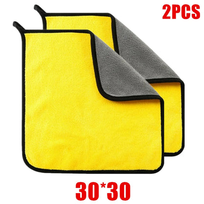 Microfiber Cleaning Towels (1/2/6pcs)