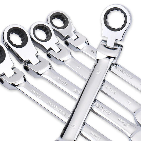 72-Tooth Ratchet Wrench – Precision & Flexibility for Repairs! - Alyando