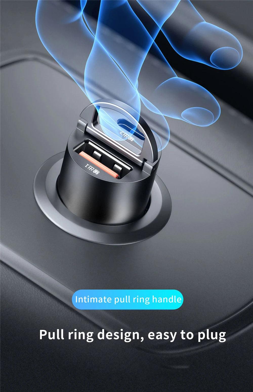 200W PD QC Fast Charging Car Charger – Power On the Go! - Alyando