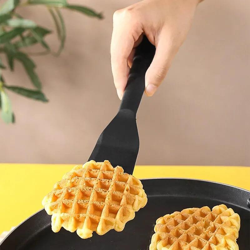 7-Color Silicone Frying Shovel – Non-Stick and Multi-Purpose! - Alyando