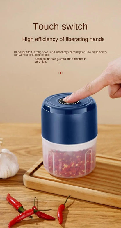 Electric Mini Food Chopper – Chop, Grind, and Crush with Ease! - Alyando