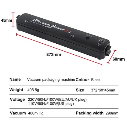 Seal & Preserve Pro: Portable Vacuum Sealer